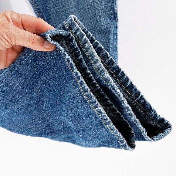 AG Adriano Goldshmied The Gemini Denim Blue Jeans - Picture 6 of 14